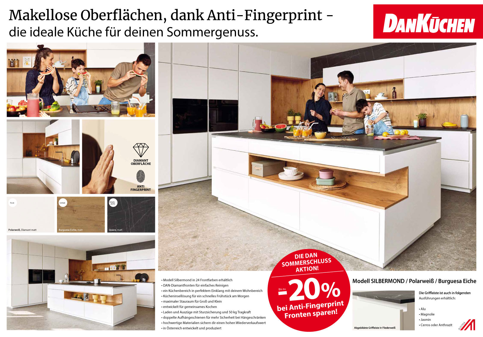 DanKuechen Herbst Aktion -55% auf Küchen
